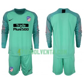 Camiseta de fútbol Atlético Madrid Portero Niño equipación 2018/2019 Manga Larga